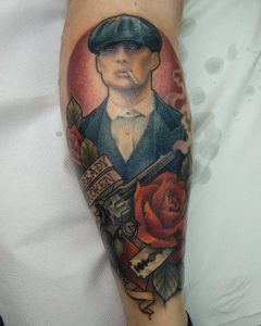 Peaky Blinders tatuaje