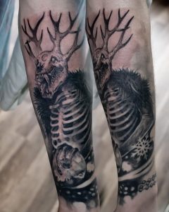 Tatuaje Wendigo