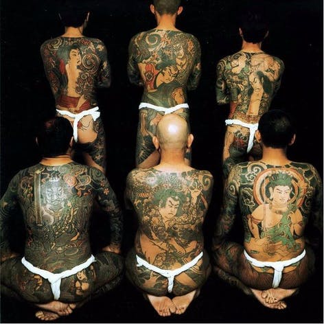Body de tatuaje de Yakuza a través de Google #yakuza #yakuzatattoo #bodysuit #fullbody #japanese #japanesetattoo
