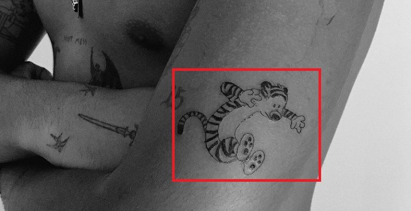 Tatuaje de Luka Sabbat-Tiger