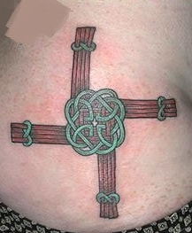 Brigid Cross tatuaje