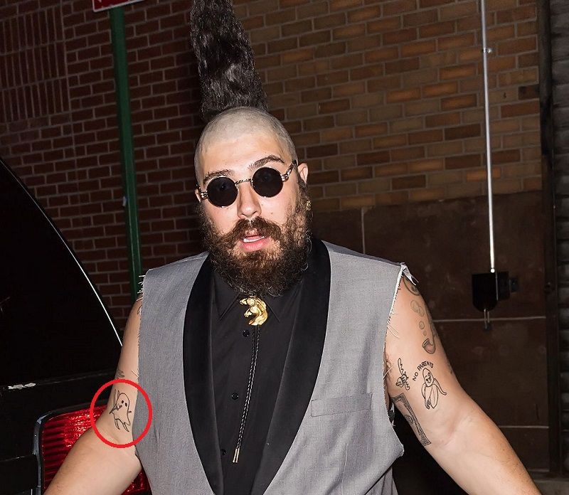 Joshua Ostrovsky-The Fat Jewish-Snapchat Ghost Tatuaje