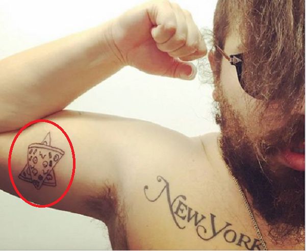 Joshua Ostrovsky-The Fat Jewish-Jewish Star Tattoo