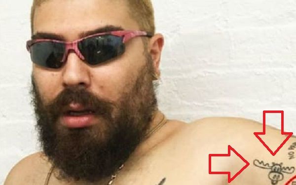 Joshua Ostrovsky-The Fat Jewish-Bullwinkle Face Tattoo