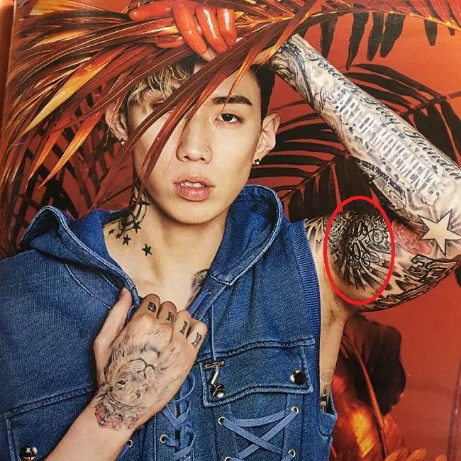 lado del pelo de jay park