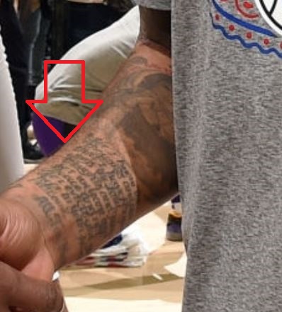 Tatuaje del brazo interno de Marcus