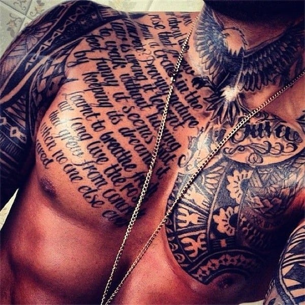 Tatuajes en el pecho para hombres 3