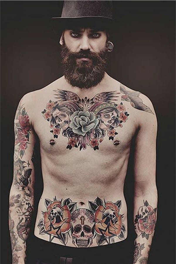 Tatuajes en el pecho para hombres 6