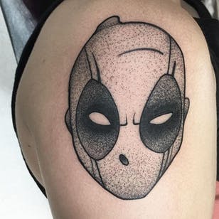 Deadpool Tattoo por Lawrence Edwards