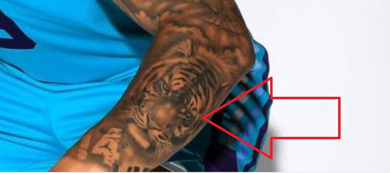Tatuaje de tigre willy