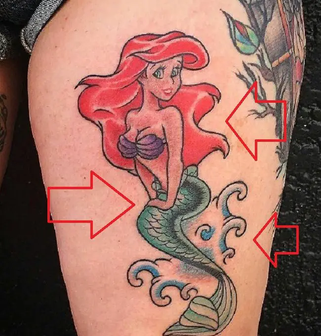 Ariel-Jessie Lee-tatuaje
