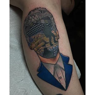12th Doctor Tattoo por Jay Joree #DoctorWho #faceless #neotraditional #JayJoree