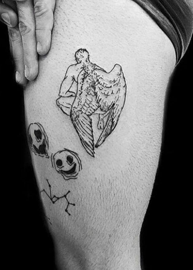 Angel Garyson Dolan tatuaje