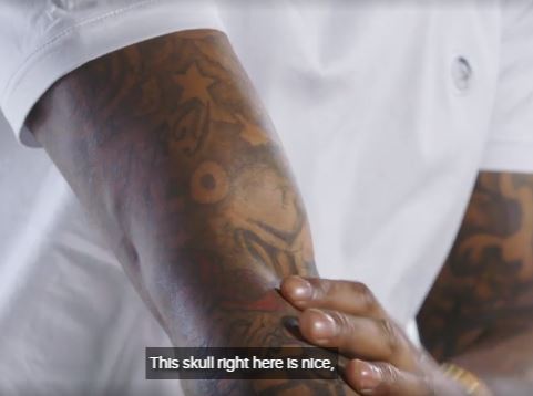 Tatuaje del cráneo de Jarvis