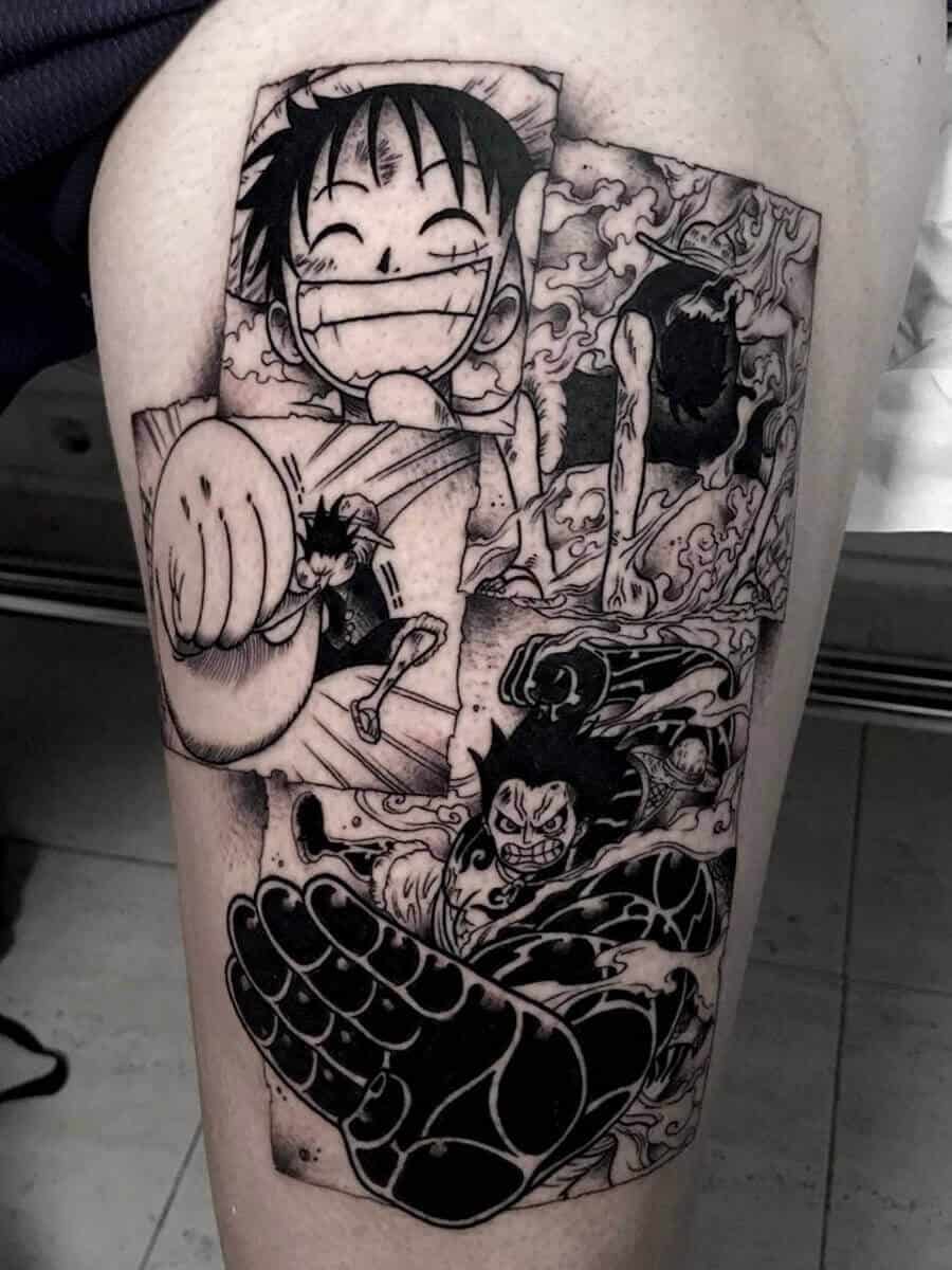 75 increíbles tatuajes de One Piece - Tatuajes 360