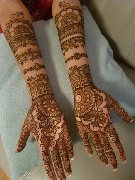 diseños punjabi mehandi