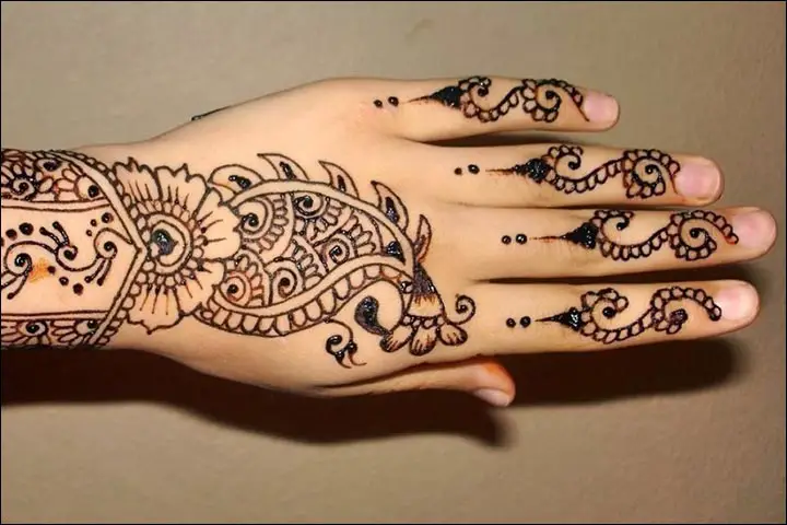 diseños punjabi mehandi