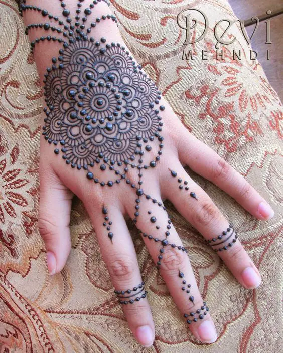 diseños punjabi mehandi