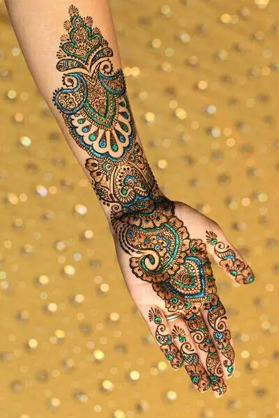 diseños punjabi mehandi