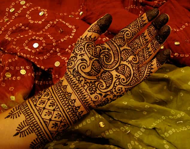 diseños de gujarati mehandi