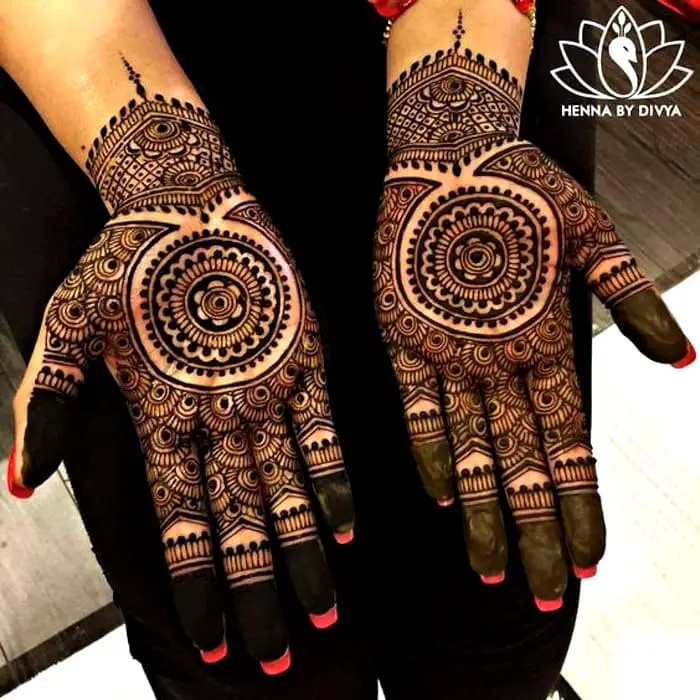 diseños occidentales de mehndi