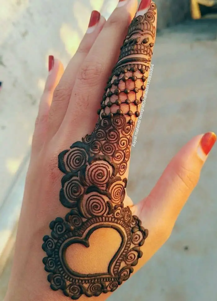 diseños occidentales de mehndi