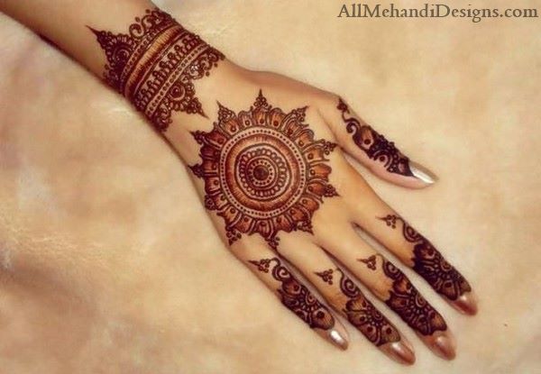 Diseños de eid mehandi