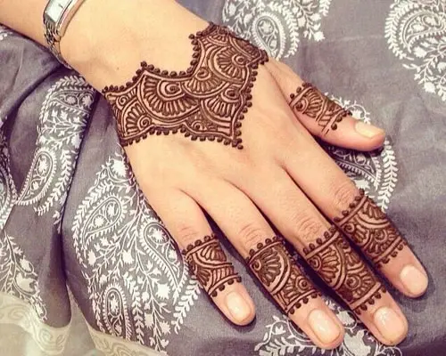 Diseños de eid mehandi