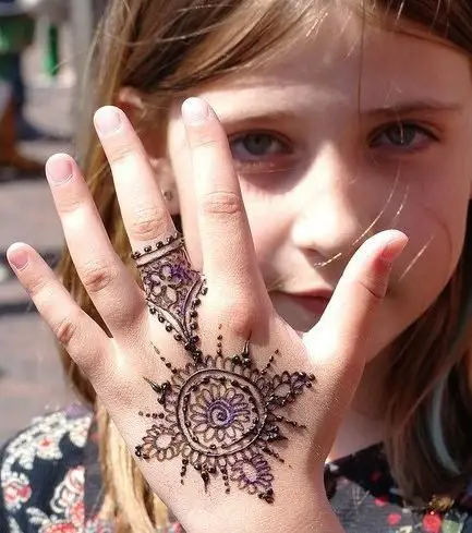 Diseños de eid mehandi