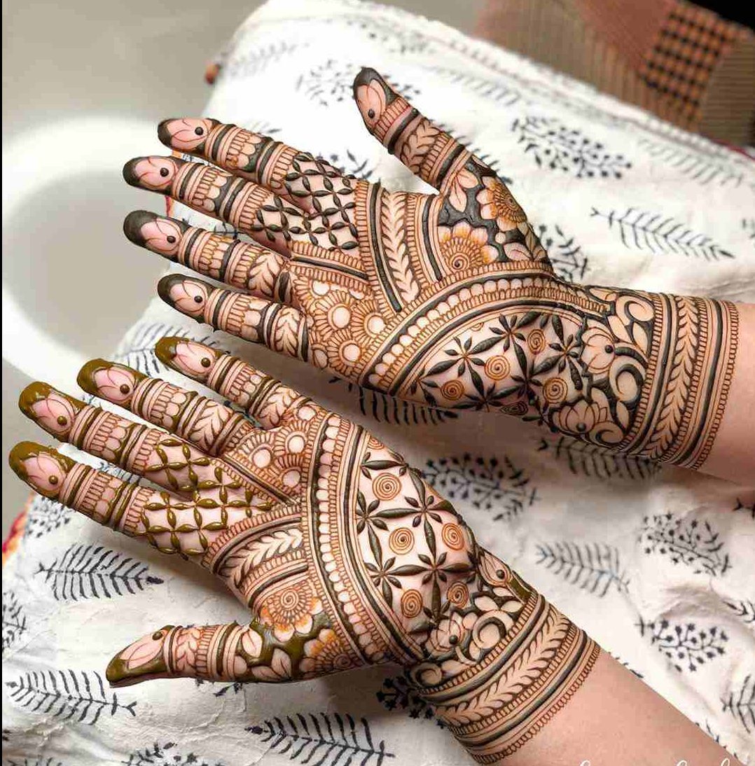 Diseños de eid mehandi