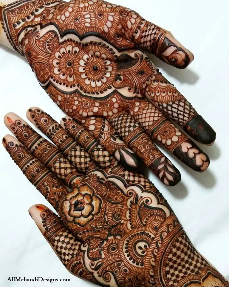 Diseños de eid mehandi