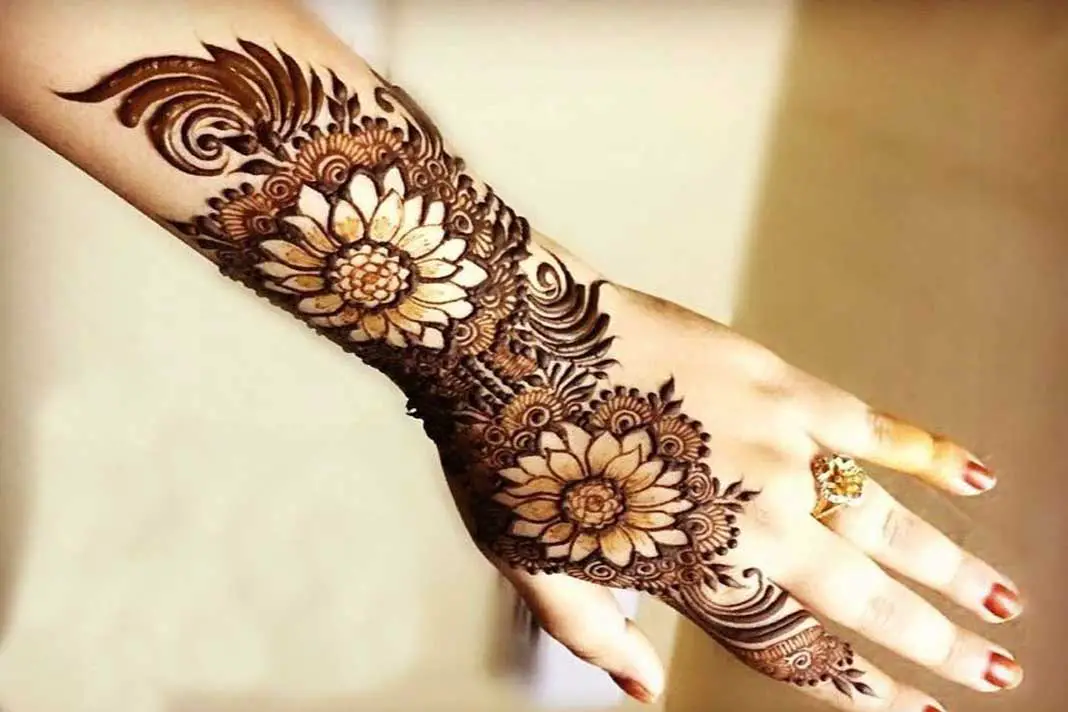 Diseños de eid mehandi