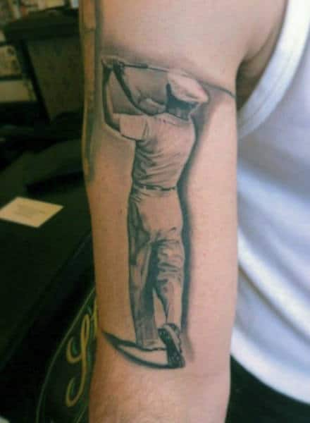 Golf Tattoo