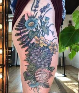 La artista del tatuaje de Portland Alice Kendall 2