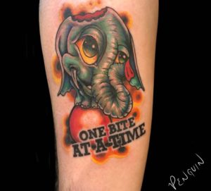 Sacramento Tattoo Artist Penguin 1