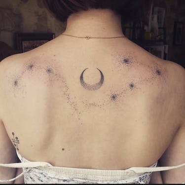 Tatuajes de constelaciones para todos los minimalistas