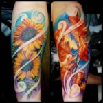Tatuajes de realismo de color intenso por Justin Buduo