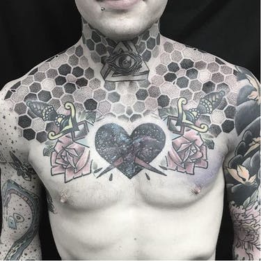 Tatuajes dotwork de primera clase por Jason Corbett