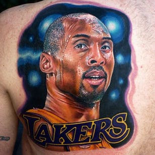 por Roman Abrego #portrait #KobeBryant #basketball #Lakers #NBA #RomanAbrego