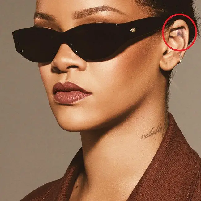 tatuaje de rihanna-star