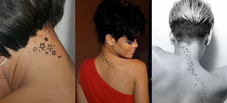 tatuaje de rihanna-stars