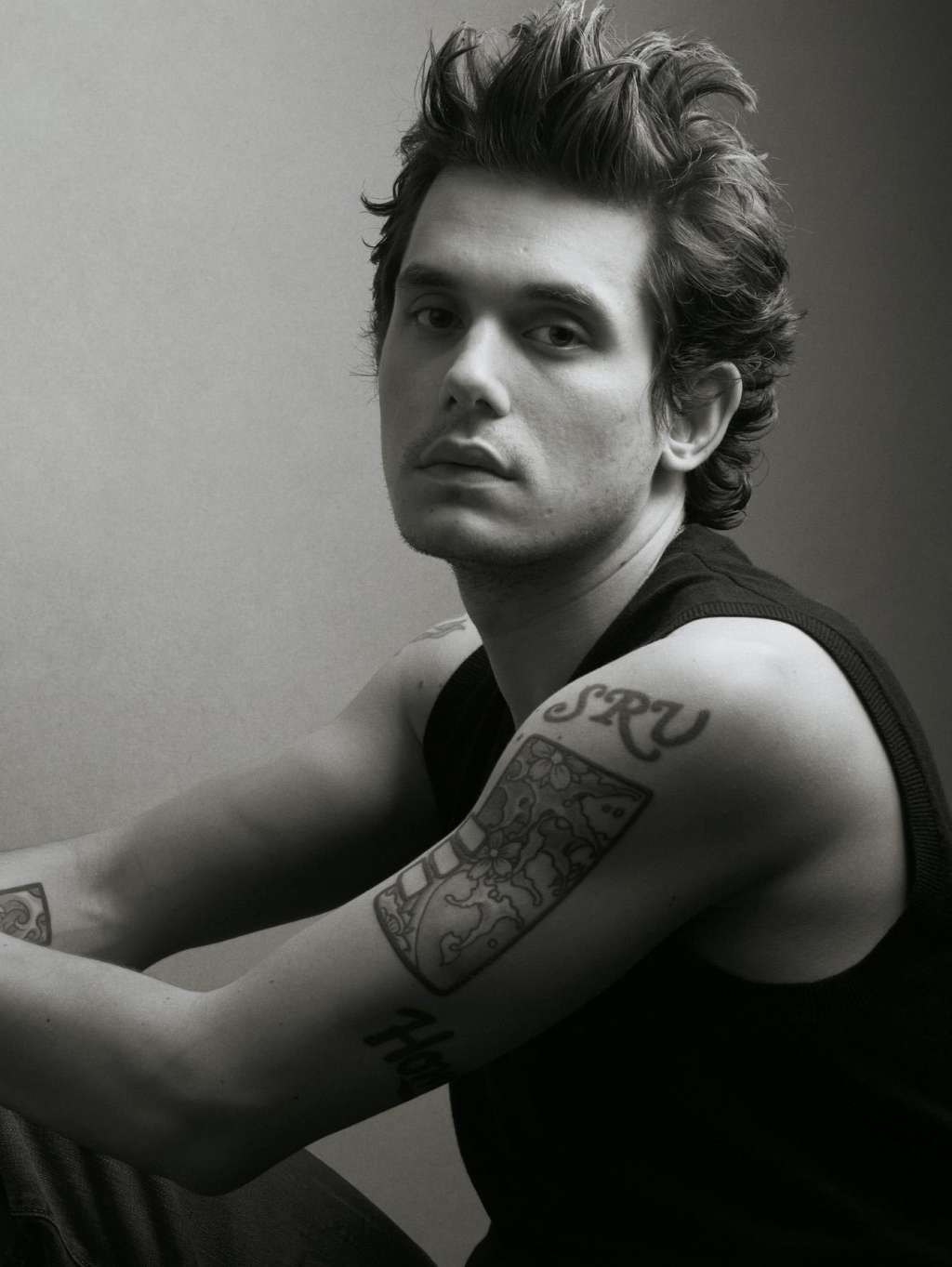Tatuaje de John Mayer SRV