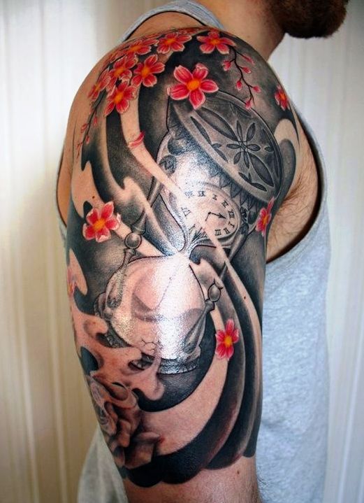 Tatuaje floral