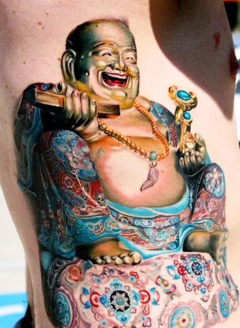 Tatuaje de Buda chino