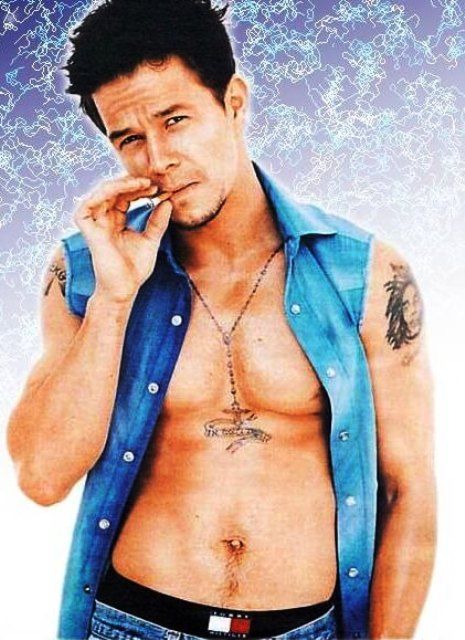 Tatuaje de rosario de Mark Wahlberg