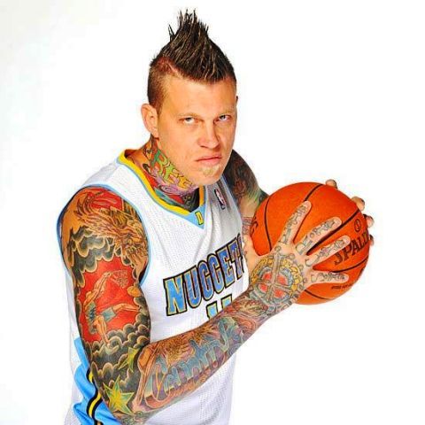Tatuaje en el brazo derecho de Chris Andersen