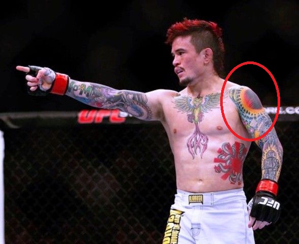 Scott Jorgensen Tatuaje del brazo izquierdo