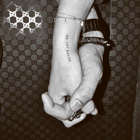 Sofia Richie Never Let Go Tatuaje