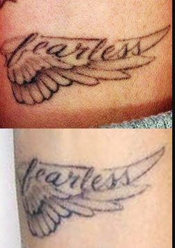 Tatuajes de muñeca de Ashley Tisdale - Frearless