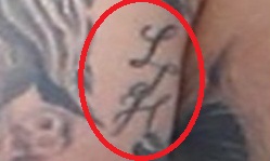 Tom Hardy tatuajes L y H